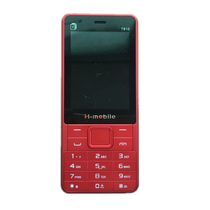 H Mobile T810 Phone With Three SIM Card Bluetooth Flashlight MP3 MP4 FM Camera 2 8
