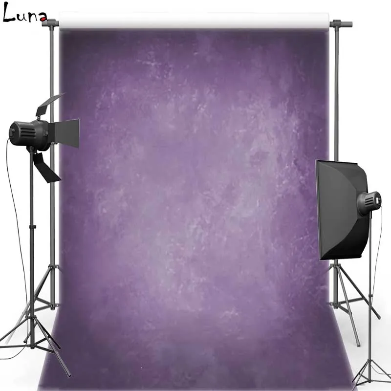 

Texture Purple Solid Color Vinyl Photography Background For Baby New Fabric Flannel Backdrop For Children photo studio MH082