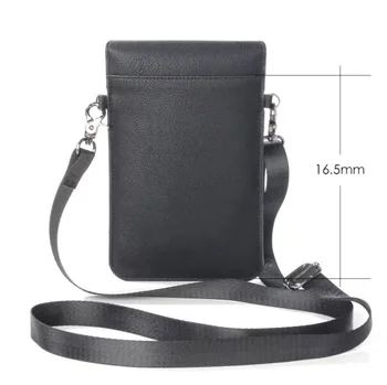 

Lady Shoulder Belt Mobile Phone Leather Case Zipper Card Wallet For Xiaomi Mi Mix 2,Oukitel K6000/U7 Pro/K6000 Pro/U7 Plus