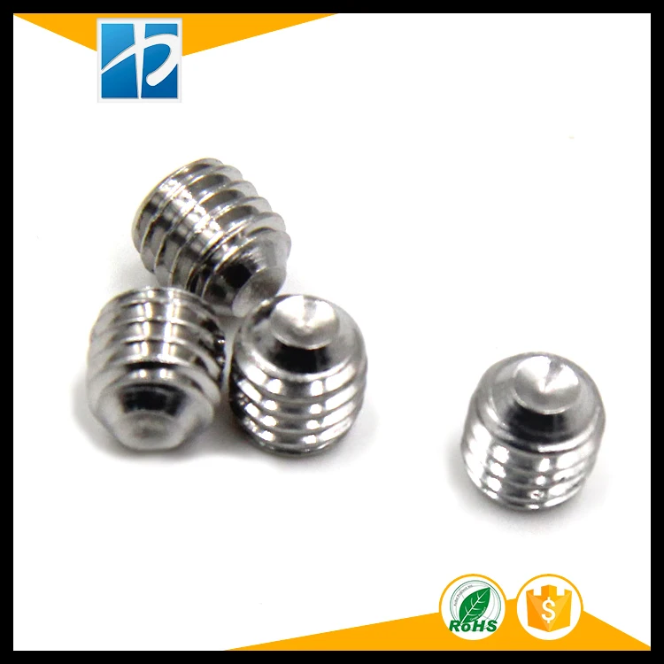 

M3*6 SUS304 stainless steel cup point set screw / DIN916 /grub screw