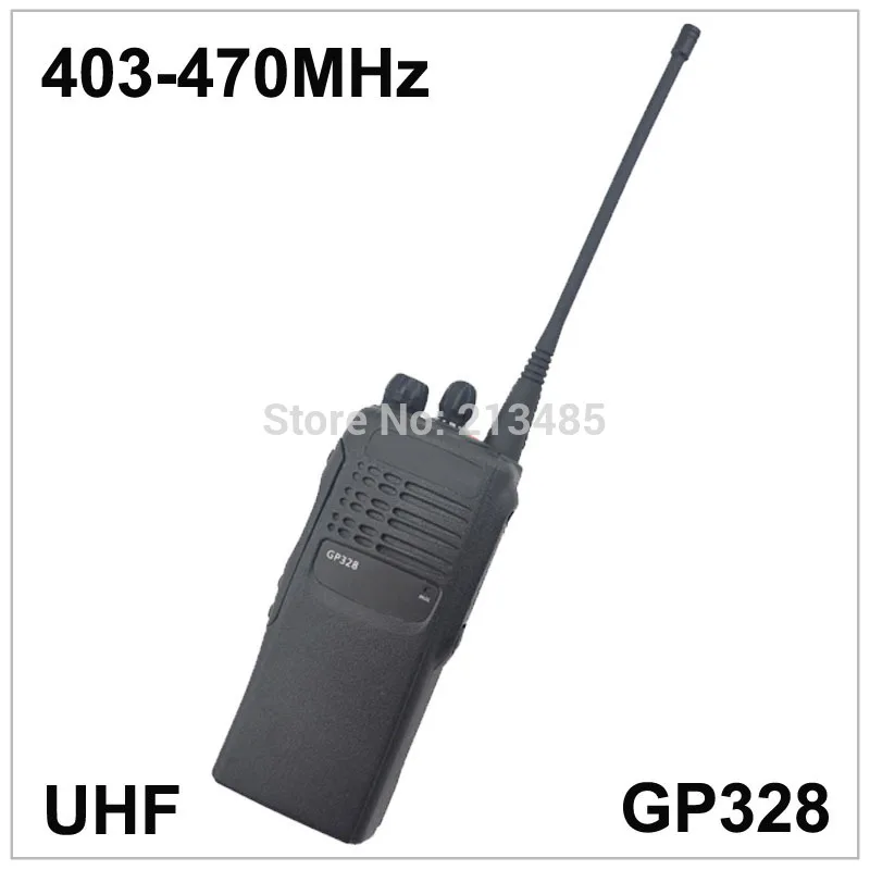 Иди и болтай Walkie Takie GP328 UHF 403-470 МГц профессиональная портативная Двусторонняя радиосвязь