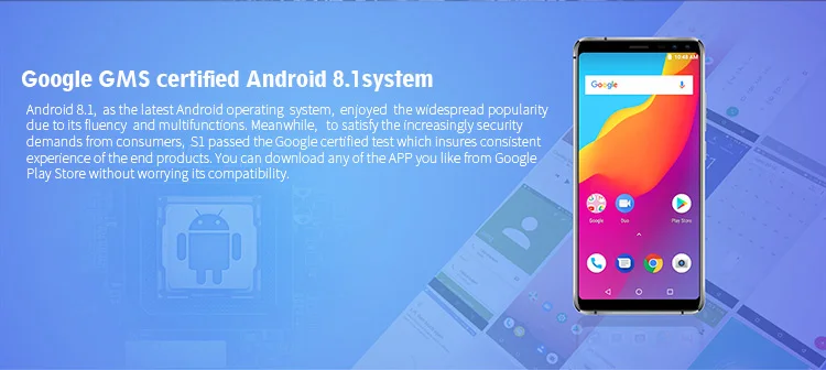ALLCALL S1 2GB RAM 16GB ROM MTK6580A 1.3GHz Quad Core 5.5 Inch IPS Full Screen Quad Camera Android 8.1 3G Smartphone