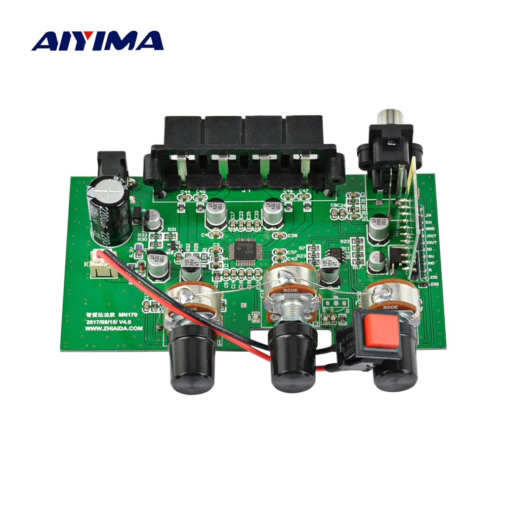 Aiyima усилители Audio доска NE5532 + TPA3100D2 Bluetooth усилитель CSR8635 класса D Amplificador автомобиля