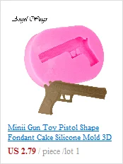 Прекрасный для маленьких мальчиков и девочек из силиконы штамповый торт, декорированные изображениями форм для выпечки инструменты Fimo Полимерная глина Смола F1367