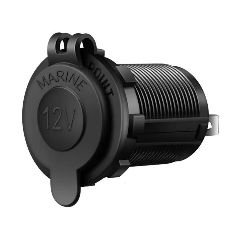 

Waterproof Car Motorcycle Power Plug Socket Cigarette Lighter Socket Cigarette Lighter Socket