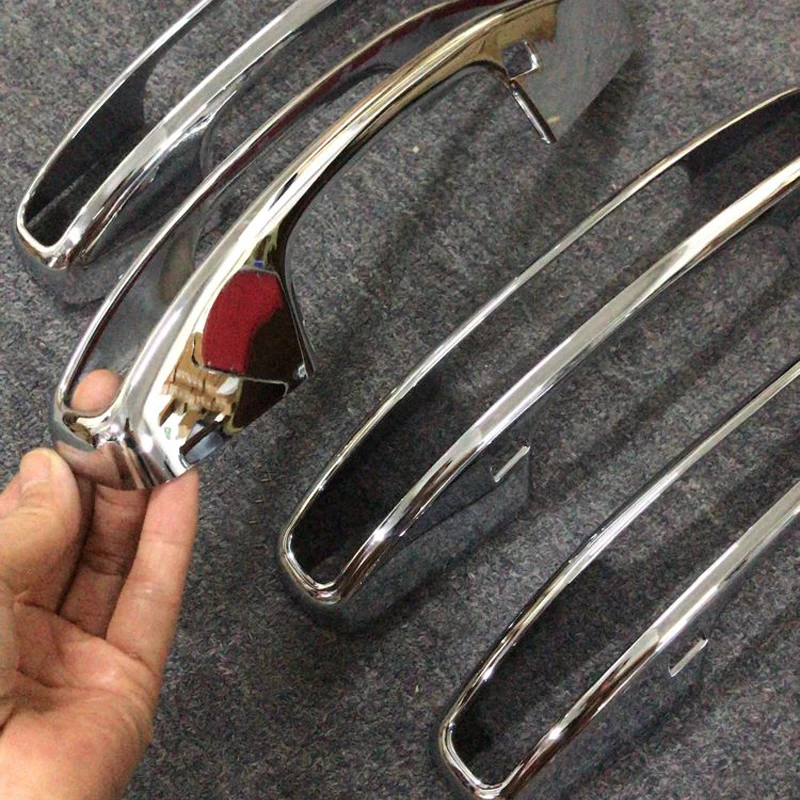 

For Ford Expedition 2018 2019 ABS Chrome Exterior Door Handle Cover Decoration Sticker Trim Car styling 4*