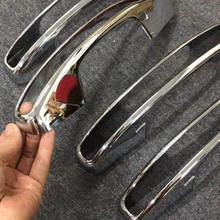 For Ford Expedition 2018 2019 ABS Chrome Exterior Door Handle Cover Decoration Sticker Trim Car styling 4*