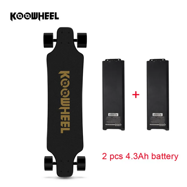 

Koowheel 2nd Generation Electric Longboard 4 wheel Self Balance Scooters Smart Longboard Replaceable Dual Motor Hoverboard Skate