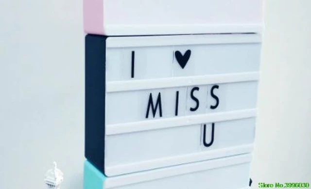 Romantic Christmas Gifts Lightbox Diy Cute Free Combination Cinematic Light Box With Letters And Led Light Romantic Christmas Gifts Lightbox Diy Cute Free Combination Cinematic Light Box With Letters And Led Light