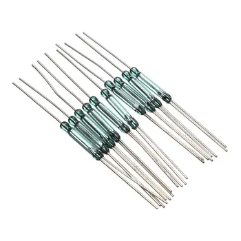 

10pcs N/O N/C SPDT Reed Magnetic Switch Switches Replacement 2.5X14MM RI-90