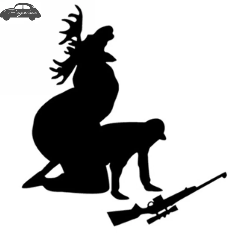 Pegatina Hunt Buck Decal Hunting Club Sticker Hollow Sticker Hunter Car Window Vinyl Decal Funny Poster Motorcycle