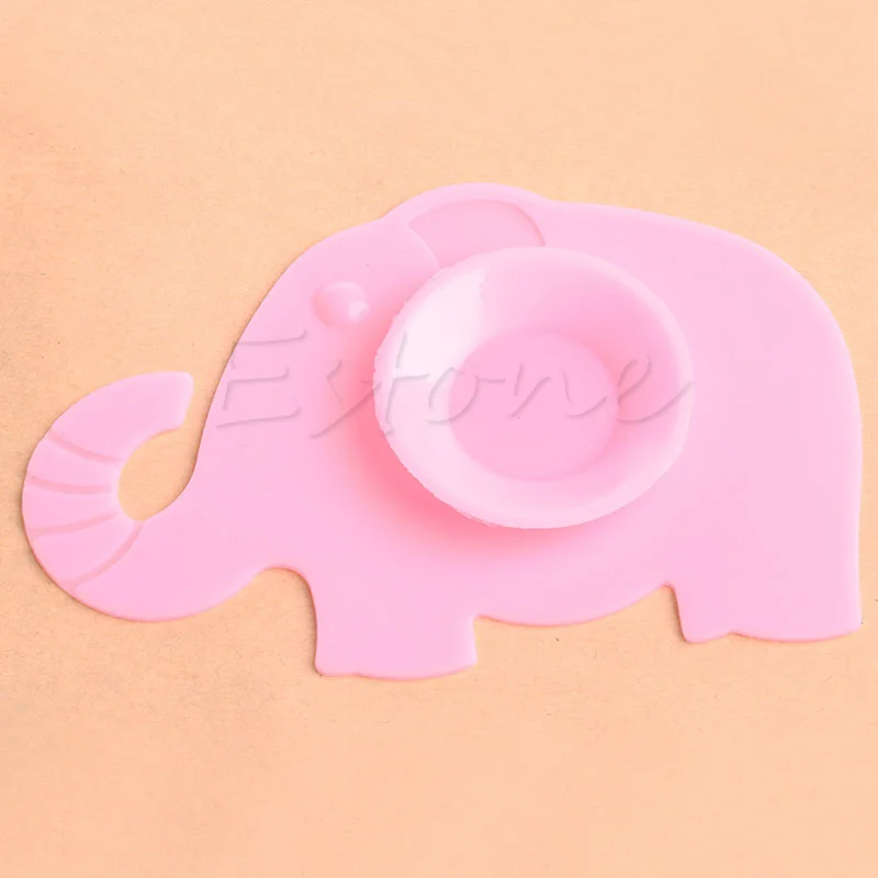 Нескользящая детская силиконовая тарелка коврик для еды Вакуумная присоска посуда наклейка на присоске #0712