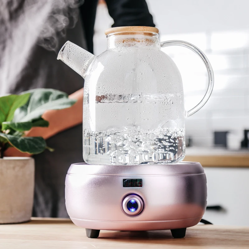 1l/1.8l Water Kettle With Lid Transparent Borosilicate Glass Teapot  Heat-resistant Clear Tea Pot Flower Tea Kettle Home Tools - Water Kettles -  AliExpress