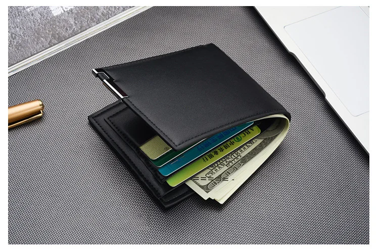 wallet men leather thin