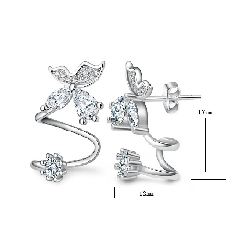 Серьги клипсы для женщин 3 цвета|ear clip|earrings clipsearings clips women |