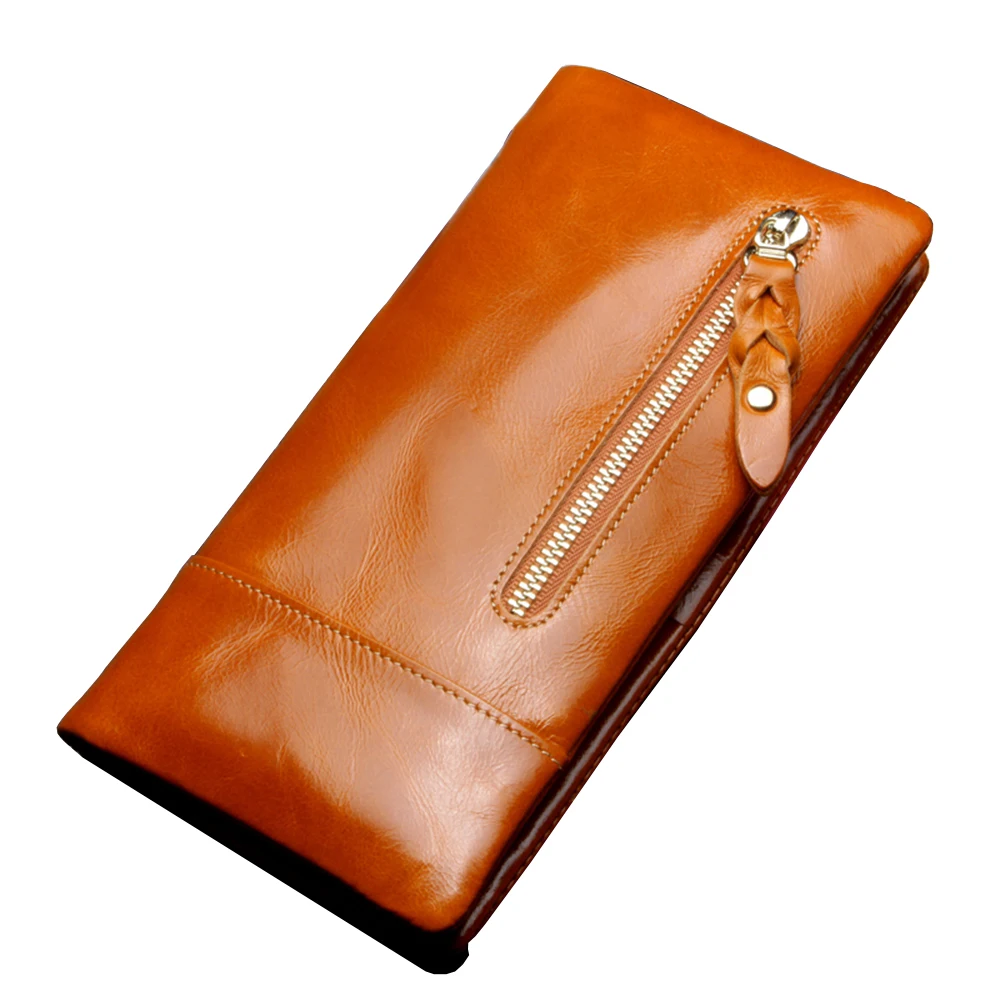 Wallets,Super High Quality Genuine Leather women wallet Hot sale!Famous brand women long Wallet ...