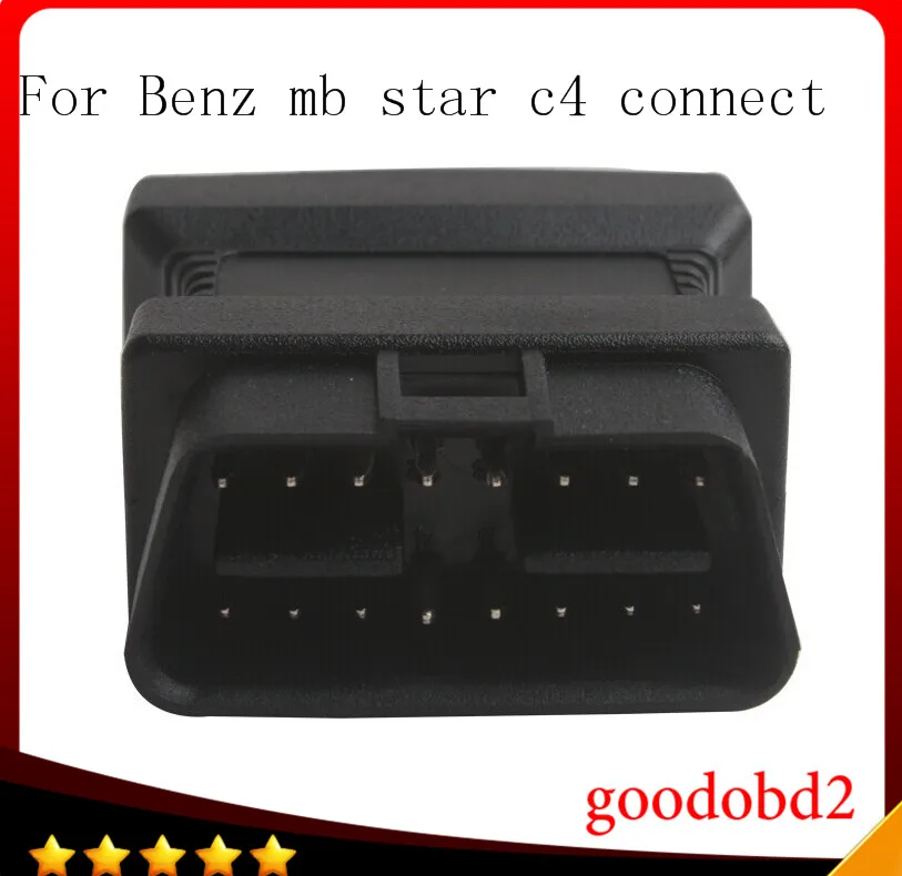 Для Benz MB Star C4 SD подключения компактный 4 C4 инструменту диагностики OBD2 16pin подключения адаптера автомобилей OBDII 16pin connectorcable