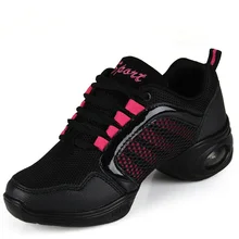 Дышащие дезодорирующие кроссовки; Танцевальная обувь для женщин; женская обувь с мягкой подошвой; Современная обувь для танцев на квадратном каблуке; спортивная обувь из сетчатого материала для взрослых