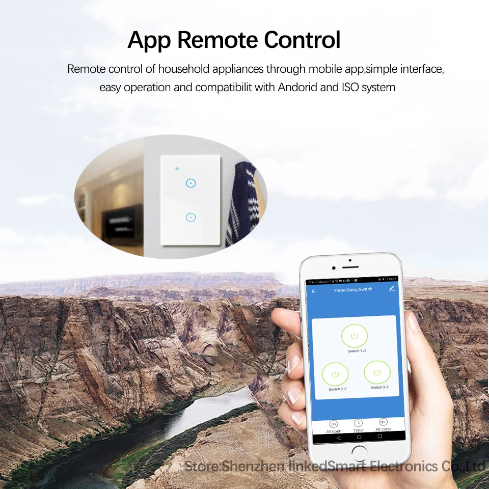 App remote control by phone