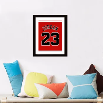 

Canvas Painting Michael Jordan 23 Poster Wall Picture Canvas Prints Cuadros Decoracion Canvas Art Boys Kids Room Decor, No Frame