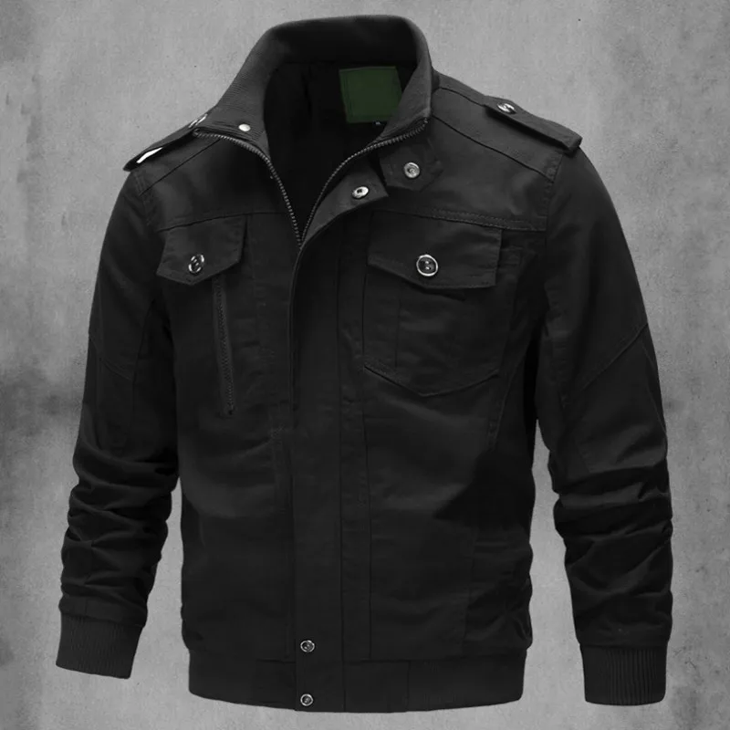 2019 Larga Para Hipster Plus M Ropa Nuevo Moda Tamaño Hombre 1 3 De Abrigo Chaqueta 6xl Cremallera Invierno Casual 2 Bolsillo Manga rwZrq8vtB