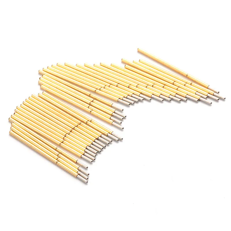 P058-J Voltage Test Probe Spring Phosphor Copper Tube Gold-Plated Electrical Instrument Tool For Testing Circuit Board Instrumen