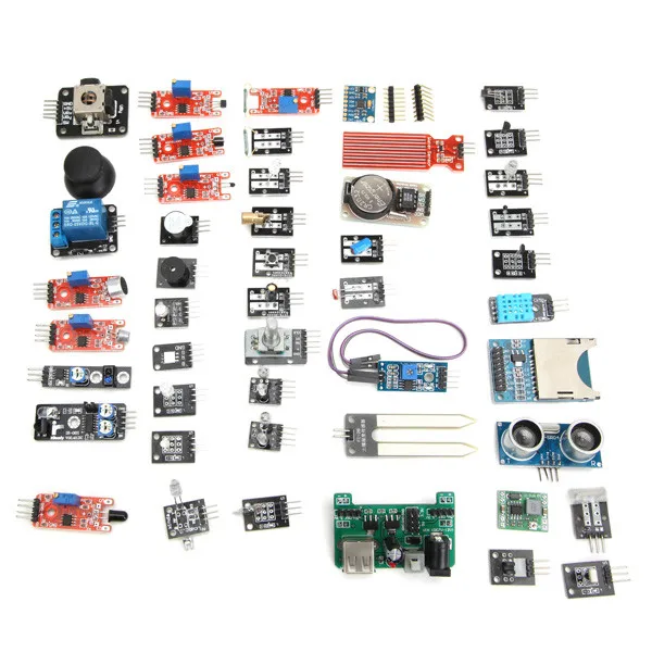 

45 in 1 Sensor Module Board Kit Upgrade Version For Arduino DIY Modules