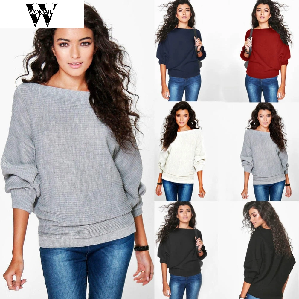Новинка года, зимний женский модный вязаный пуловер по низкой цене, свободный свитер, джемпер, топы, трикотаж oct30