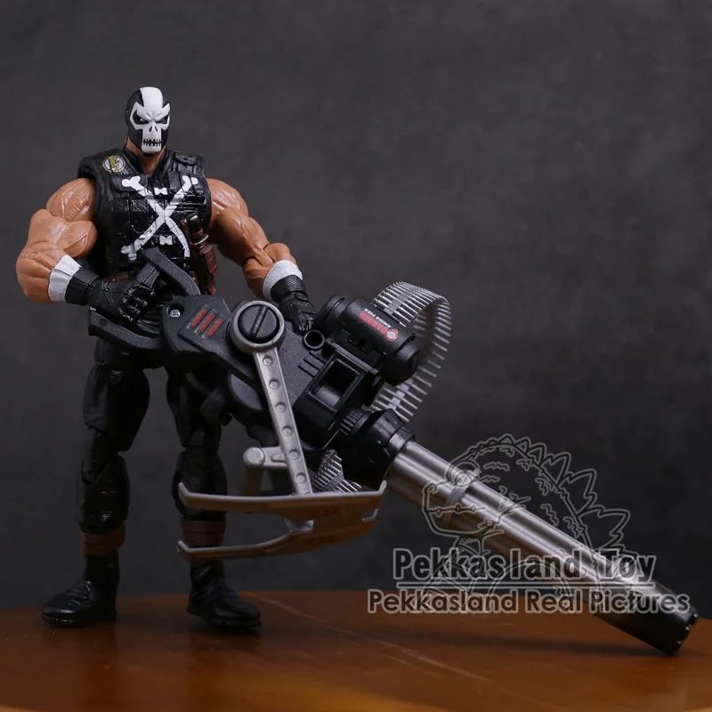 

Marvel Brock Rumlow Crossbones with Weapon PVC Action Figure Collectible Model Toy 19cm
