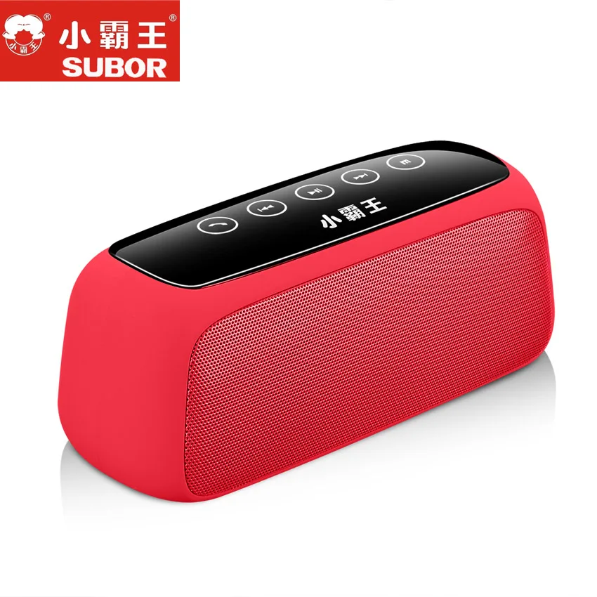 Subor D15 Touch Управление Беспроводной стерео HIFI Динамик Bluetooth гарнитуры Встроенный