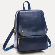 2016 Nouvelle Garantie 100% Doux Véritable Cuir Femmes Sac À Dos Multi-Fonction Quotidienne Voyage École Femmes Sacs Mochila Feminina