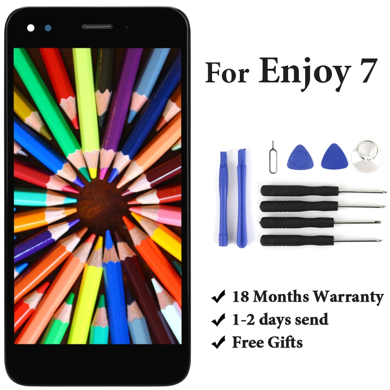 

For P9 lite mini Y6 Pro 2017 LCD Display With Touch Screen Assembly Replacement Nova lite 2017 SLA-L02 SLA-L22 SLA-TL00