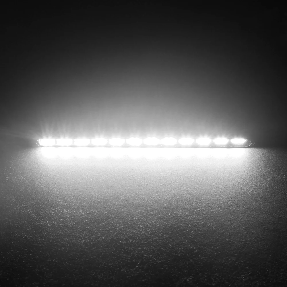 Car Styling Daytime Running Lights Light Source SMD Car DRL 7030 Daylight Led Strip 2pcs 12 LEDs Car Styling Daytime Running Lights Light Source SMD Car DRL 7030 Daylight Led Strip 2pcs 12 LEDs