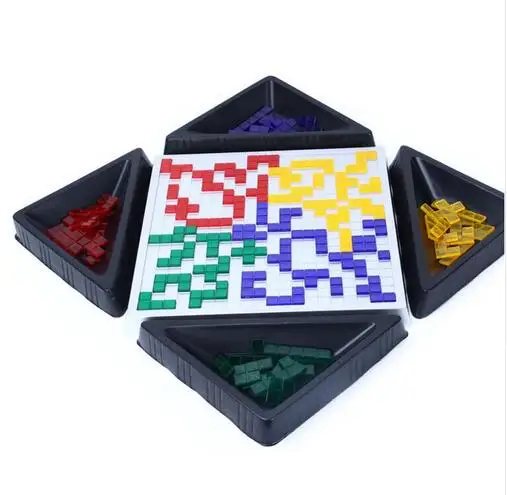 Популярные 4 игрока Blokus Gladiatus игровые мячи шахматы настольная игра для всей семьи