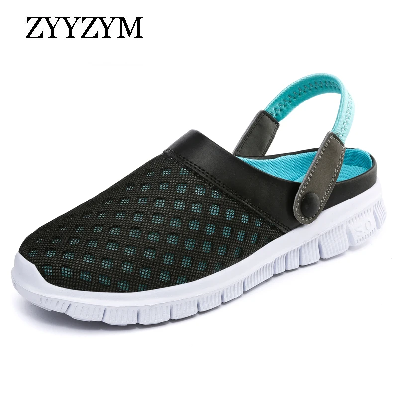 ZYYZYM Slipper Men Sandals Summer Unisex Style Fashion Light Casual Beach Sandals Men Slipper Flip Flops Big size 36-46