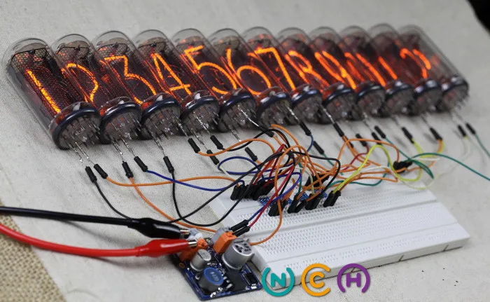 NCH6100HV высоковольтный модуль питания постоянного тока для трубки Nixie светящаяся