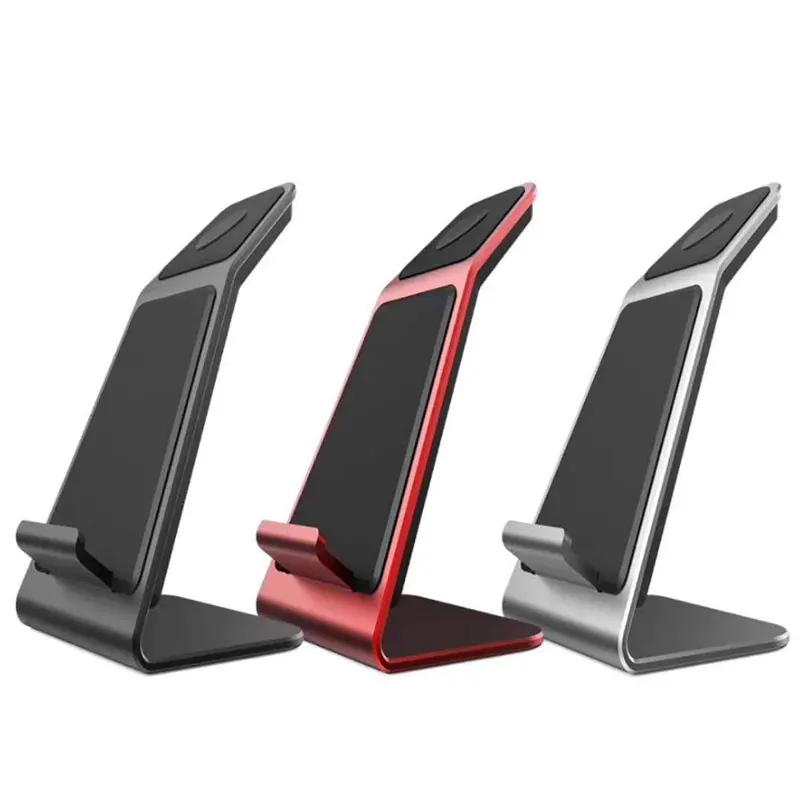 Ascromy 2in1 Fast QI Wireless Charger Stand For Apple Watch 3 2 iPhone XS Max XR X 8 Plus 8plus induction Charging Dock Station (6)