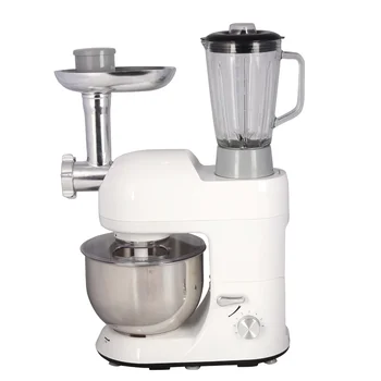 

220V/1000W Multifunctional Dough Mixer 5L Electric Food Blender Milkshake Beater Cake Mixer With Juicer Grinder