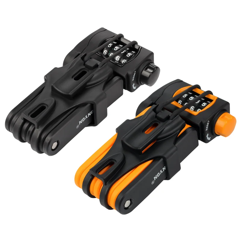 Велосипедный складной замок BIKEIN Pro со стальным паролем защита от кражи для