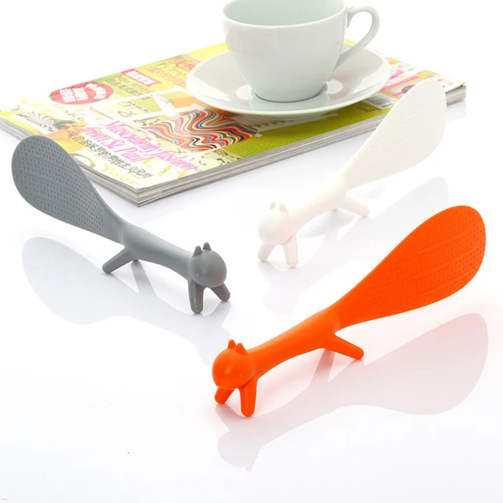 Trendy Cute Squirrel Rice Paddle Spoon Scoop Ladle Stander Kitchenware Worldwide Store-in Spoons from Trendy Cute Squirrel Rice Paddle Spoon Scoop Ladle Stander Kitchenware Worldwide Store-in Spoons from
