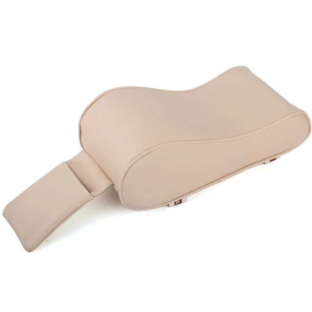 CITALL 1PC PU Leather Memory Foam Car Center Console Seat Armrest Pad