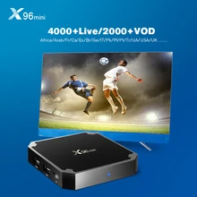 X96MINI Android 7.1 WiFi TV BOX, Amlogic S905W Quad Core Suppot 2.4GHz wifi Media Player LIVE Box 2GB 16GB Android TV Box