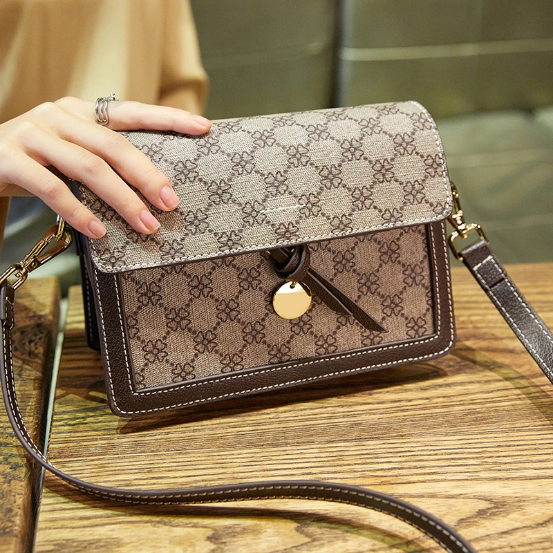 

Luxury design New Trend Women Handbags Fashion Simple Flap Retro Korean Version Shoulder Bag Woman Messenger Bag