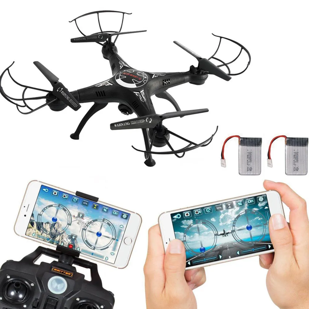 

Mini Drone GPS 2.4G RC Helicopter Machine On Radio Control Remote Control Quadco Extra Battery WIFI HD FPV Camera Feb25