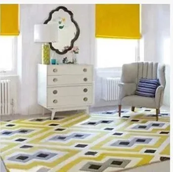 

Striped room bedroom bedroom living room coffee table full carpet shop showroom Thick / manual / acrylic / carpet