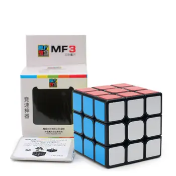 

MoYu MF3 MoFangJiaoShi 3x3x3 Cube Magic Puzzle Black/White Professional Challenge Match Cube Educational Gift Toys Drop Shipping