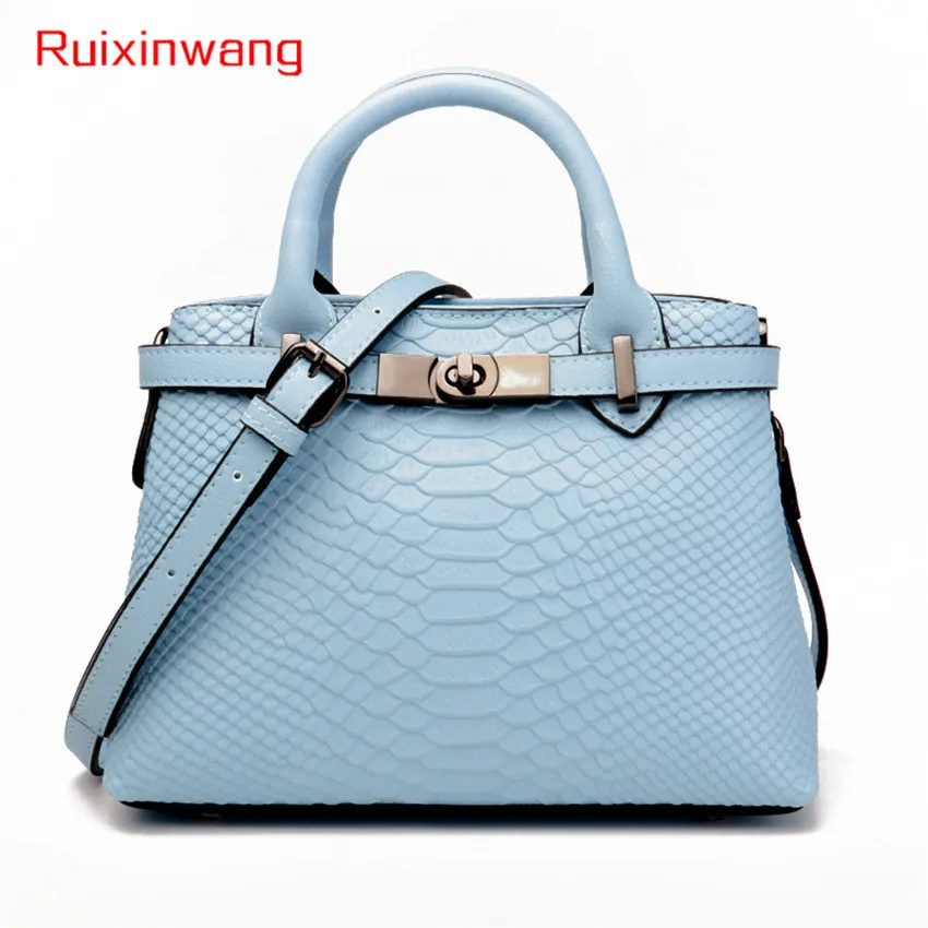 

2018 New Pattern Fashion Single Shoulder Ladies Bag Crocodile Lines Function Women's Messenger Genuine Leather Woman Package