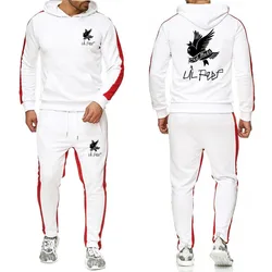 Men Two Pieces Set Fashion Letter Printed Sweatshirts Sportswear Men Tracksuit Hoodie Autumn Men Clothes Hoodies+Pants Sets Men Two Pieces Set Fashion Letter Printed Sweatshirts Sportswear Men Tracksuit Hoodie Autumn Men Clothes Hoodies+Pants Sets