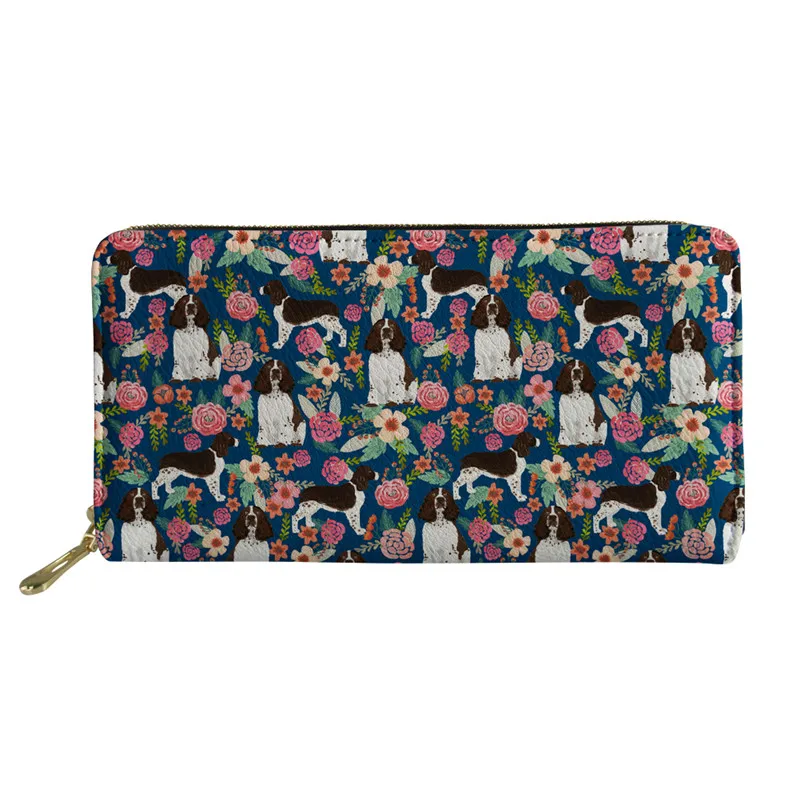 THIKIN английский Спрингер-спаниель наплечная сумка-мессенджер для женщин милый щенок шаблон сумки для женский топ-ручка сумки - Цвет: YQ1272Z21