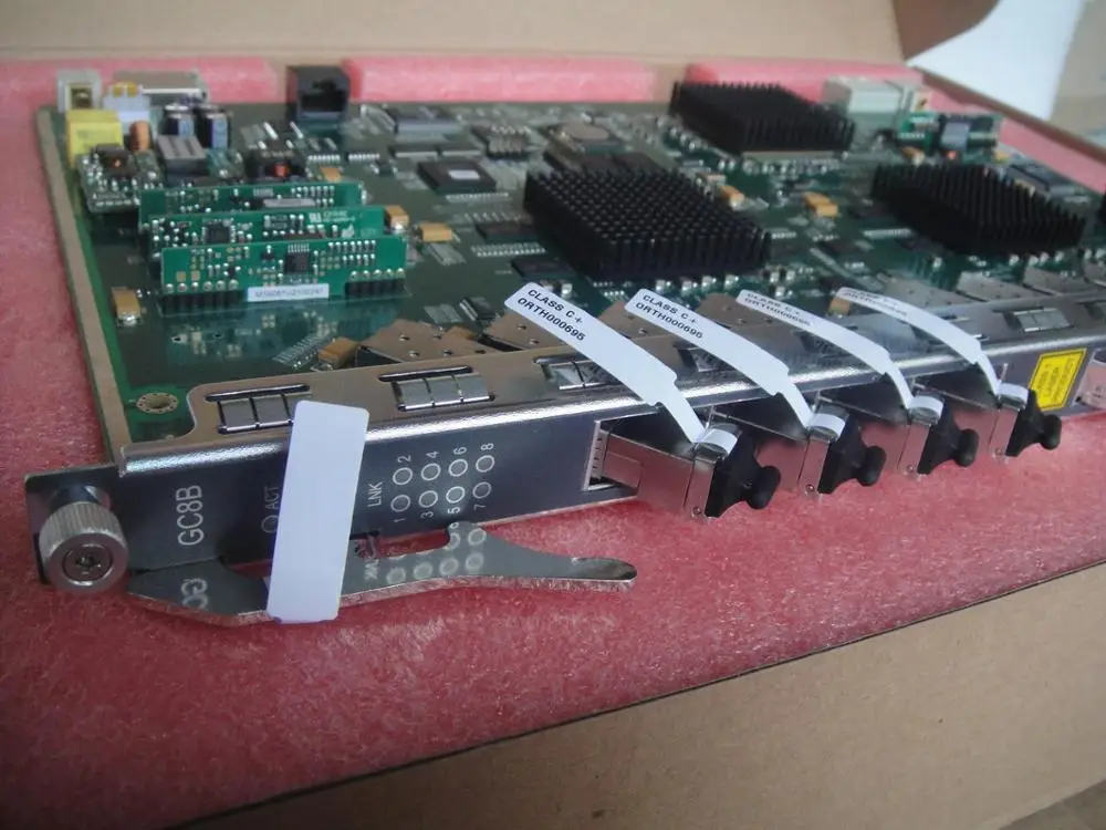

8 Ports GPON board GC8B with 8 SFP C+modules use for AN5516-01 5516-04 OLT